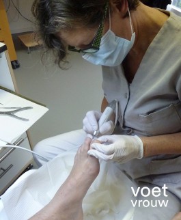 Voet-vrouw